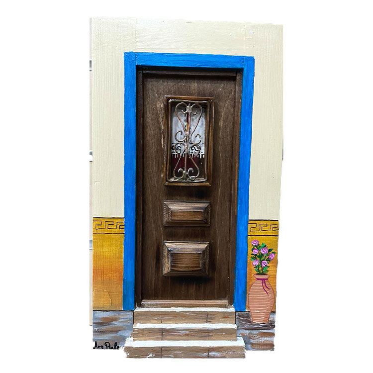 ART Paleos - Wooden Decorative Door