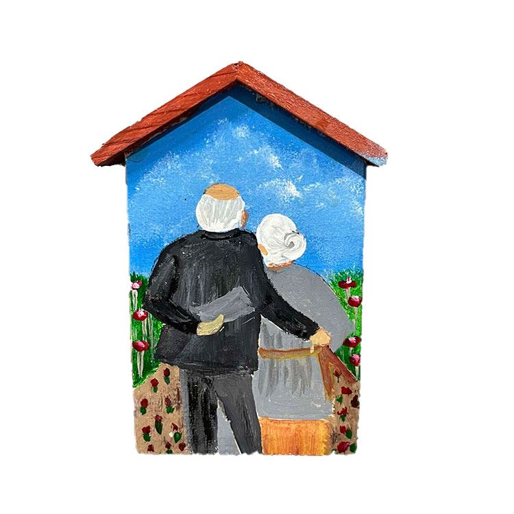 ART Paleos - Magnet Wooden House